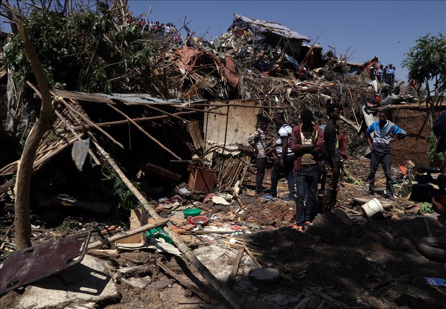 Landslide in Ethiopia 