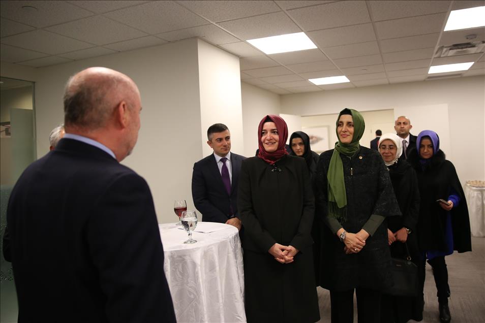 Turkish Family Minister Fatma Betul Sayan Kaya in USA - Anadolu Ajansı