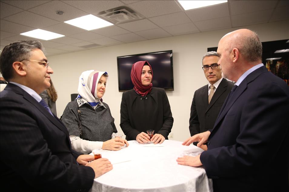 Turkish Family Minister Fatma Betul Sayan Kaya in New York