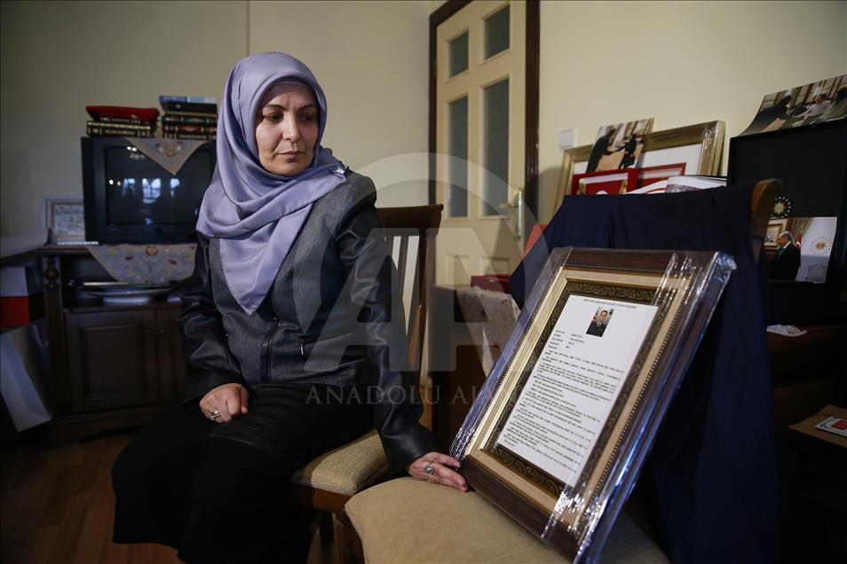 İlk şehidin eşi "15 Temmuz"u anlattı