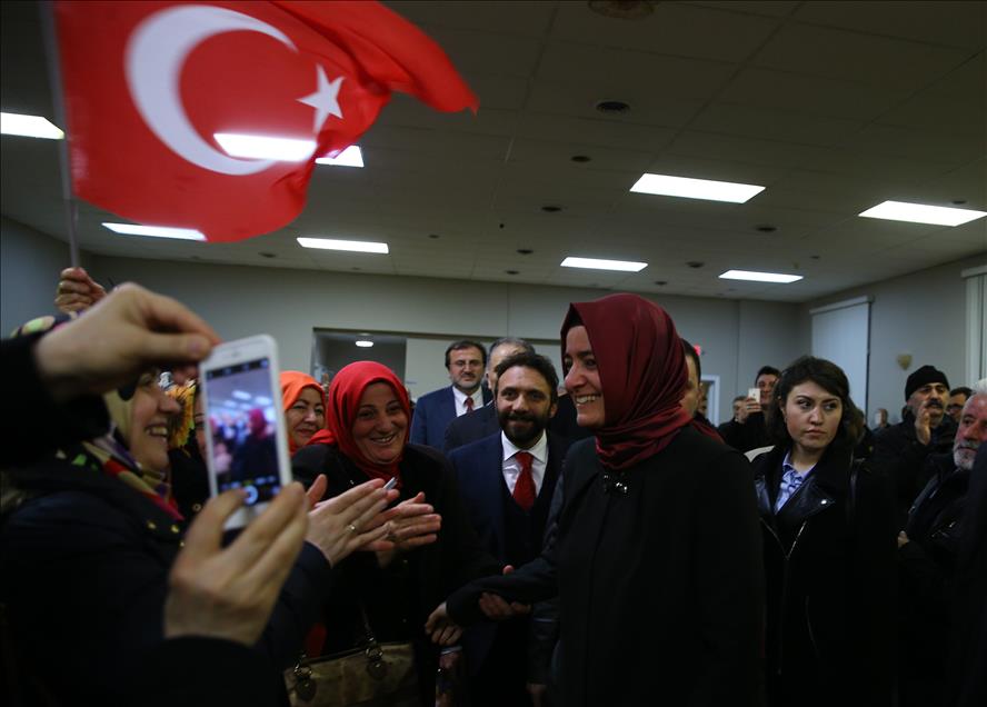 Turkish Family Minister Fatma Betul Sayan Kaya in USA