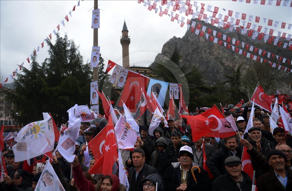 CHP'nin Amasya mitingi 