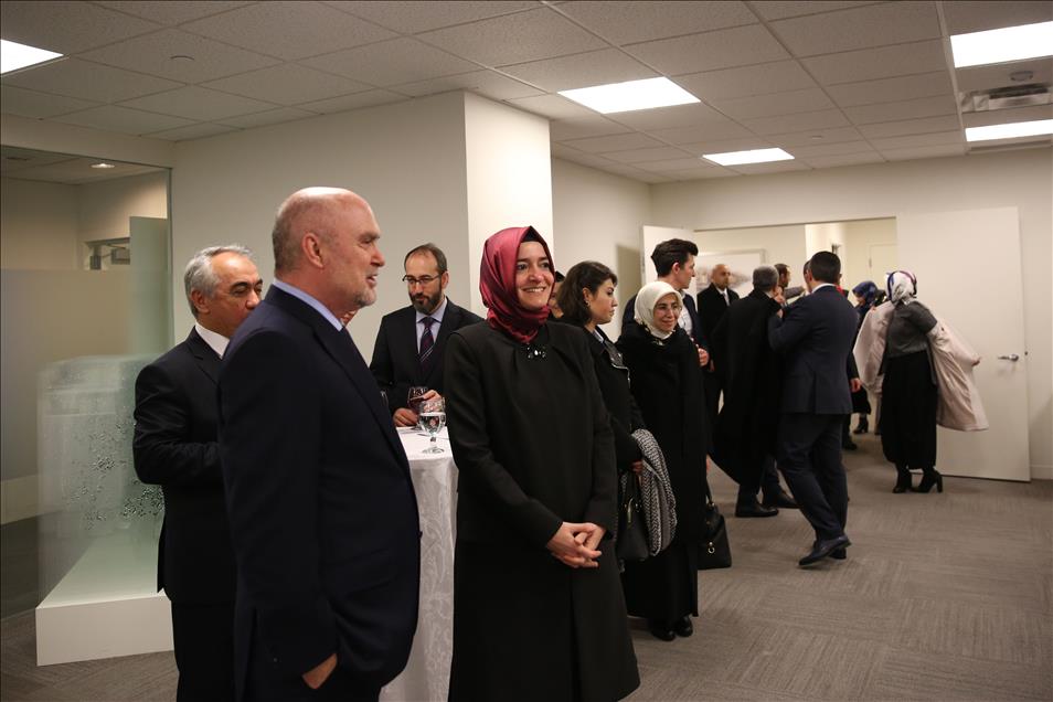Turkish Family Minister Fatma Betul Sayan Kaya in New York