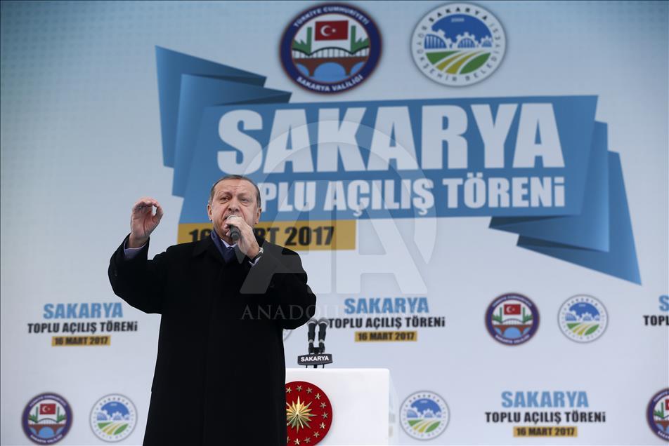 Sakarya’da toplu açılış töreni