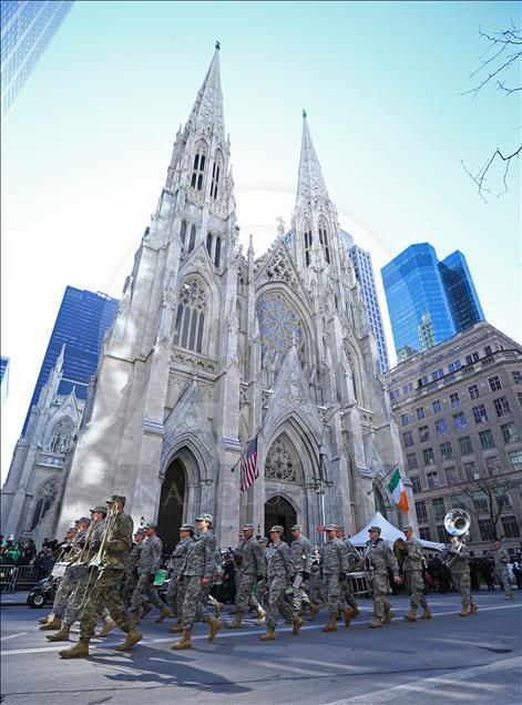 New York'ta Aziz Patrick Günü Yürüyüşü