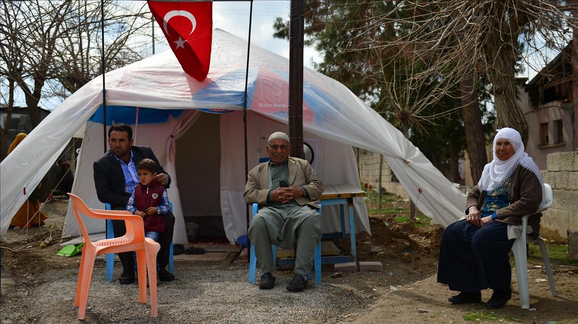 Samsatlı depremzedeler destekten memnun