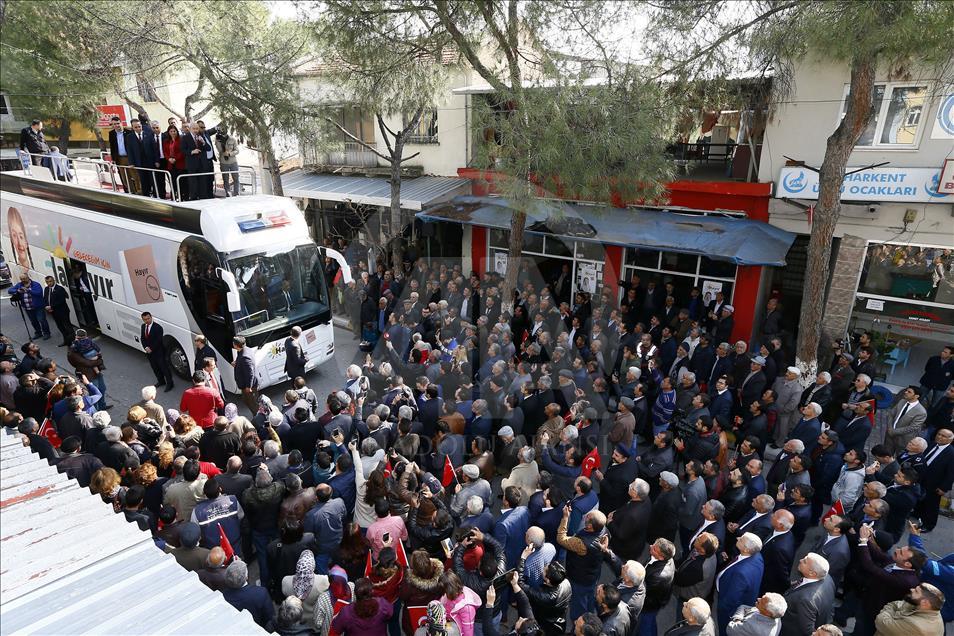 CHP Genel Başkanı Kemal Kılıçdaroğlu Aydın'da