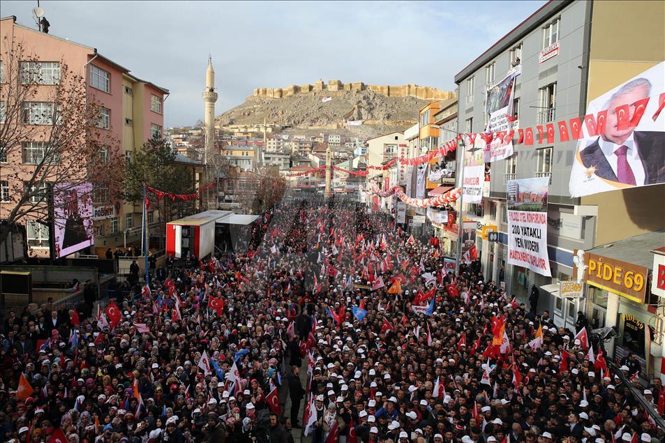 AK Parti’nin Bayburt mitingi