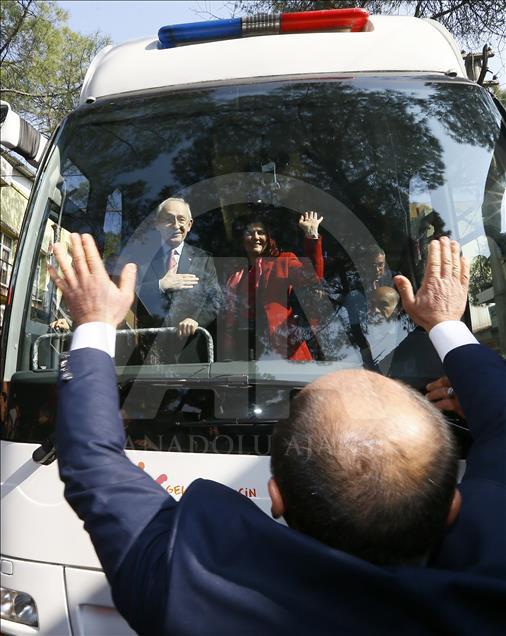 CHP Genel Başkanı Kemal Kılıçdaroğlu Aydın'da