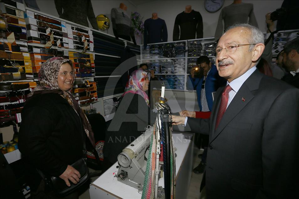 CHP Genel Başkanı Kemal Kılıçdaroğlu Aydın'da