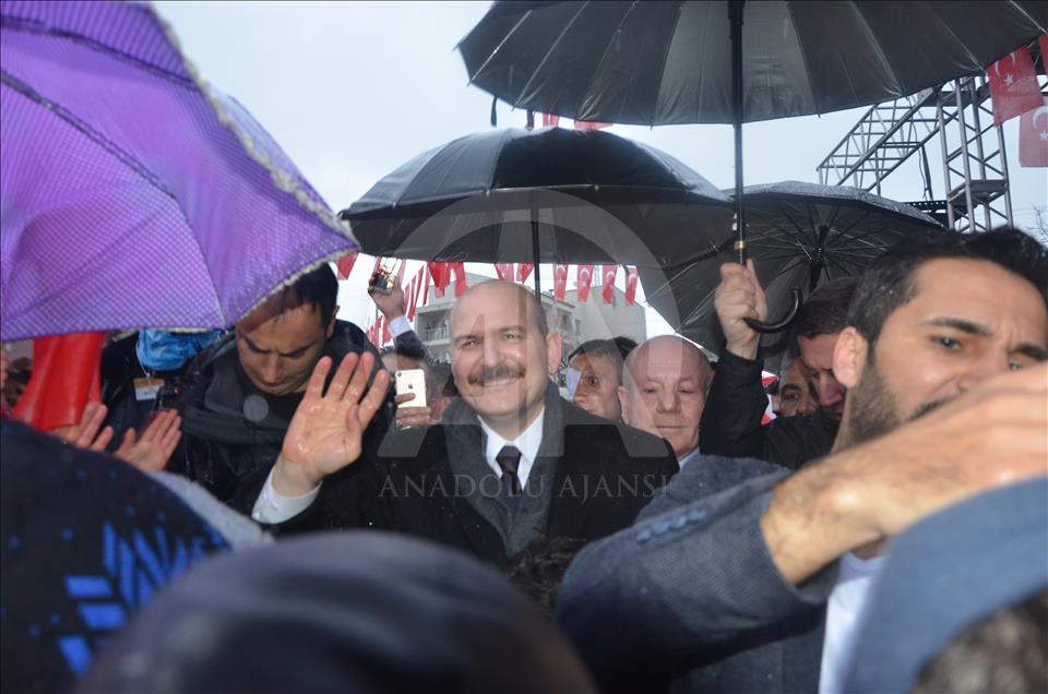 İçişleri Bakanı Süleyman Soylu, Şırnak'ta