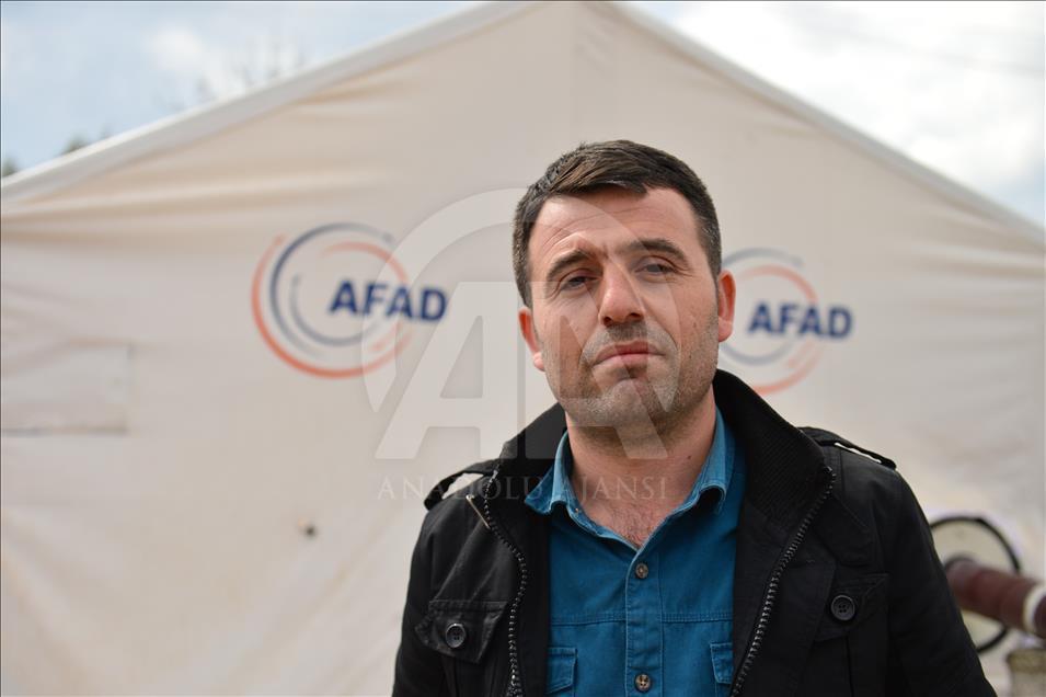 Samsatlı depremzedeler destekten memnun