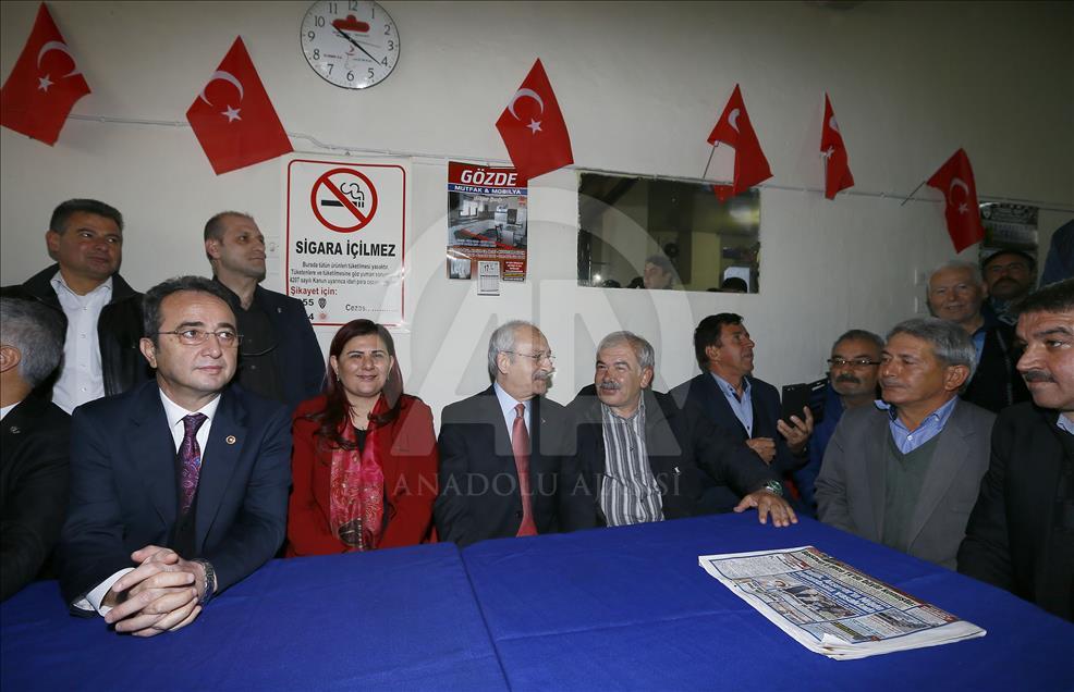 CHP Genel Başkanı Kemal Kılıçdaroğlu Aydın'da