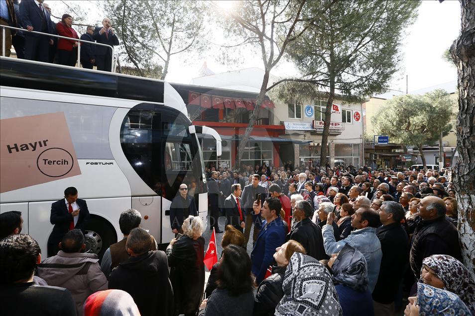 CHP Genel Başkanı Kemal Kılıçdaroğlu Aydın'da