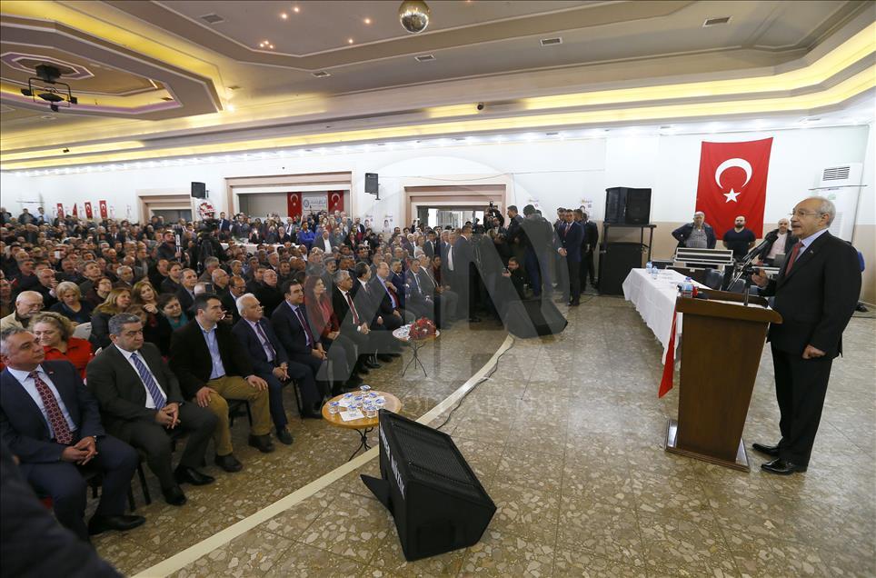 CHP Genel Başkanı Kemal Kılıçdaroğlu Aydın'da