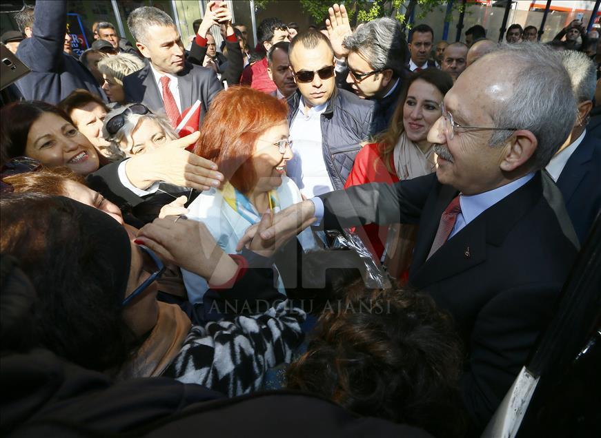 CHP Genel Başkanı Kemal Kılıçdaroğlu Aydın'da