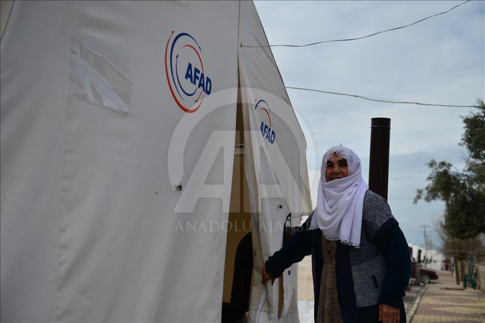 Samsatlı depremzedeler destekten memnun