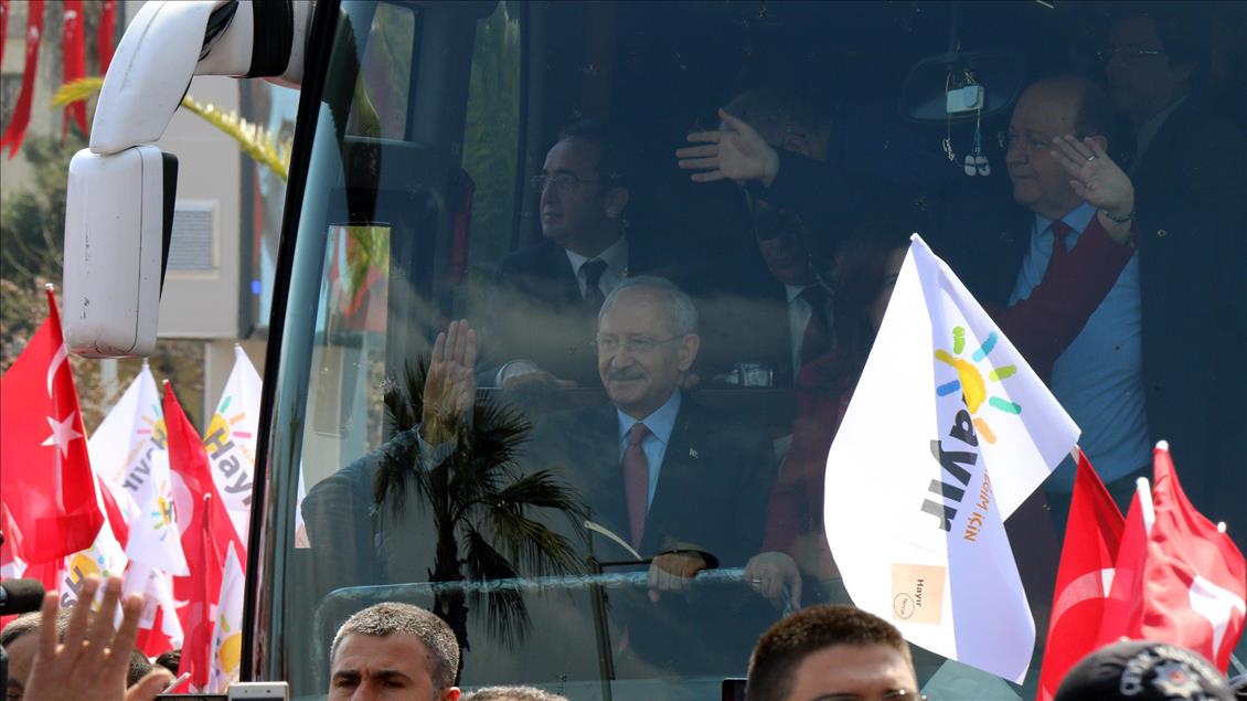 CHP Genel Başkanı Kılıçdaroğlu Aydın'da