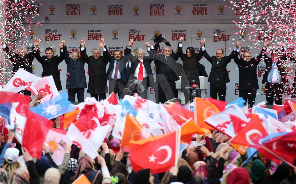 Başbakan Binali Yıldırım Bayburt'ta