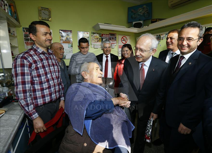 CHP Genel Başkanı Kemal Kılıçdaroğlu Aydın'da