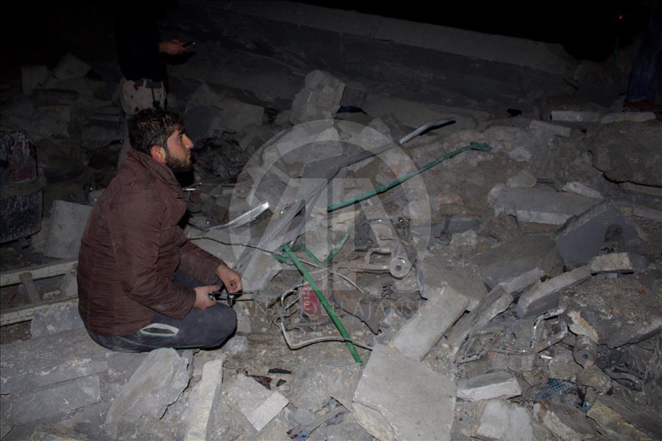 Число жертв авиаудара по мечети на западе Алеппо достигло 58
