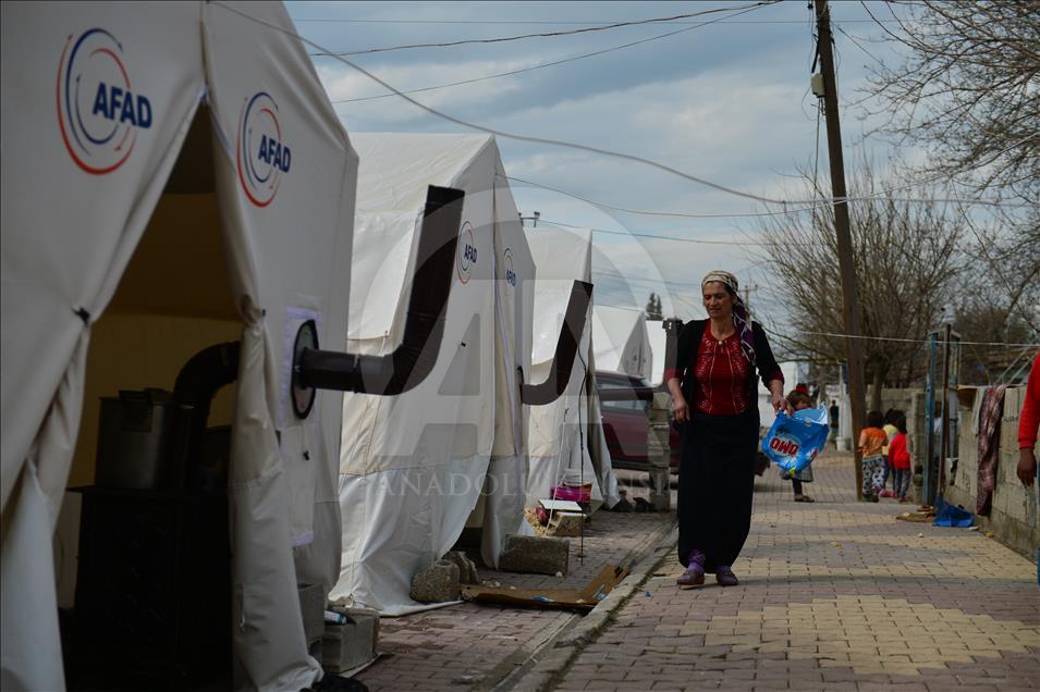 Samsatlı depremzedeler destekten memnun