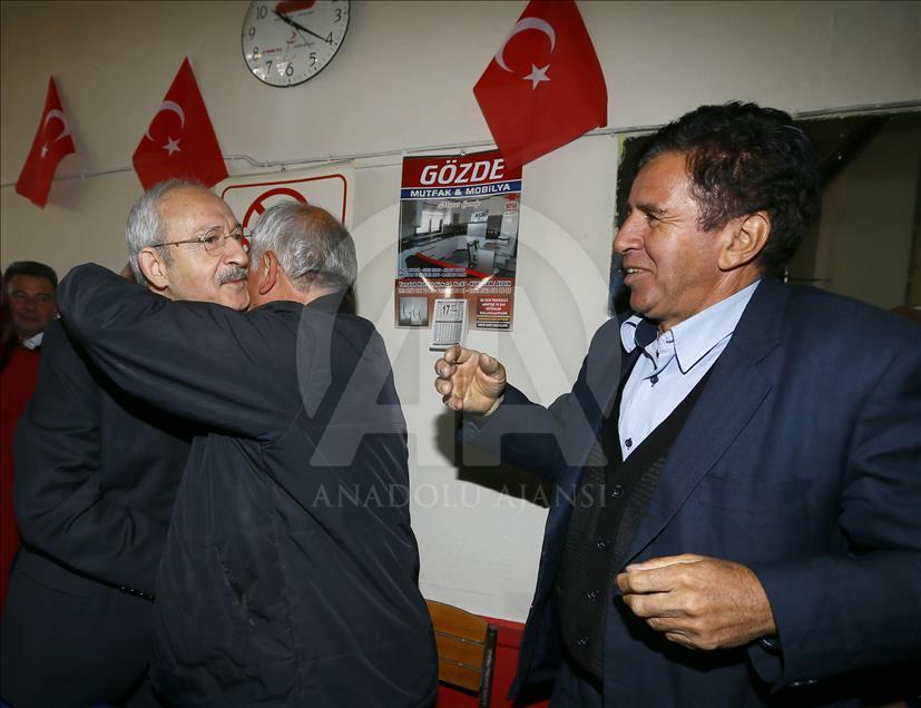CHP Genel Başkanı Kemal Kılıçdaroğlu Aydın'da