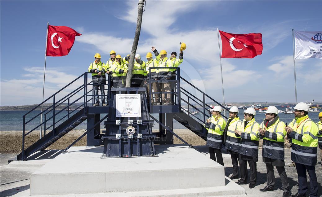 1915 Çanakkale Köprüsü temel atma töreni