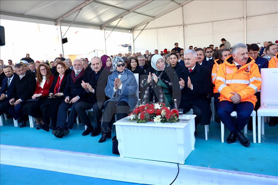 1915 Çanakkale Köprüsü temel atma töreni