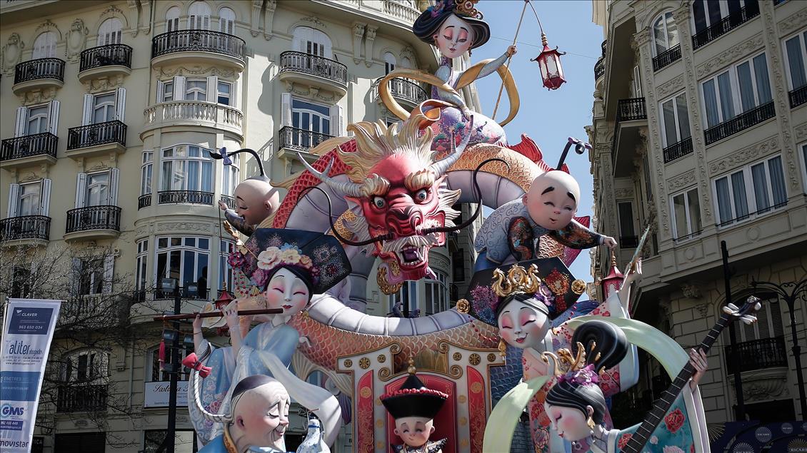 "Las Fallas" Festival in Valencia