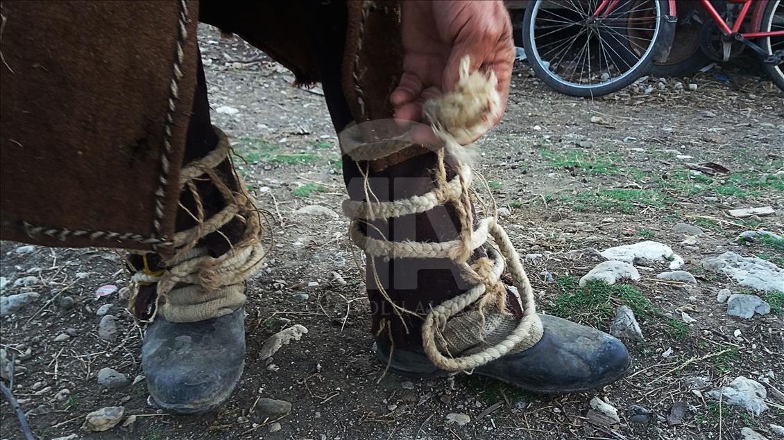 Yazları ağaç üstünde kışları mağarada yaşıyor