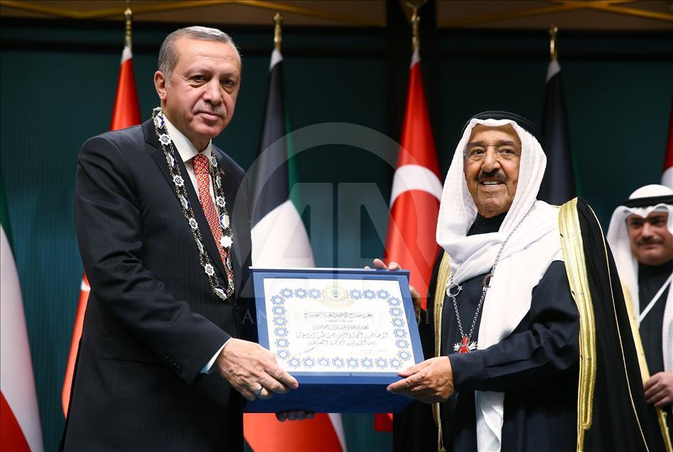Kuveyt Emiri el Sabah Ankara'da