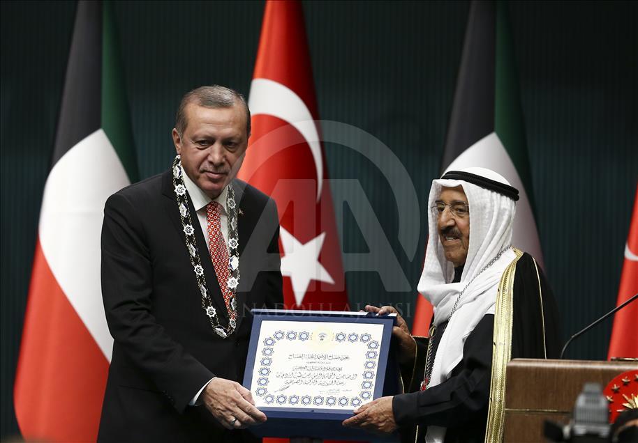 Kuveyt Emiri Cabir el Sabah Ankara'da
