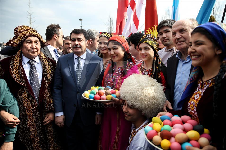 Newroz celebrations in Turkey's Istanbul