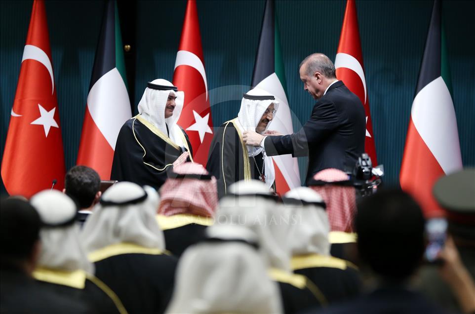 Kuveyt Emiri el Sabah Ankara'da