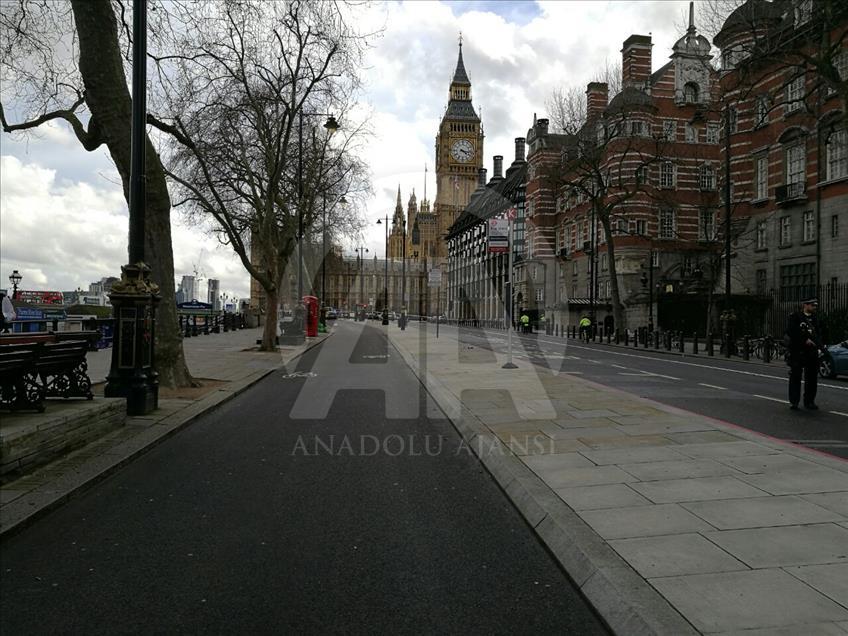 حمله مسلحانه در نزدیکی پارلمان انگلستان