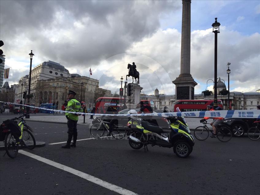Two people shot outside Parliament in London