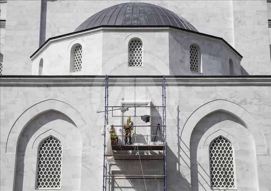 Ulus İtfaiye Meydanı Camisi için geri sayım başladı
