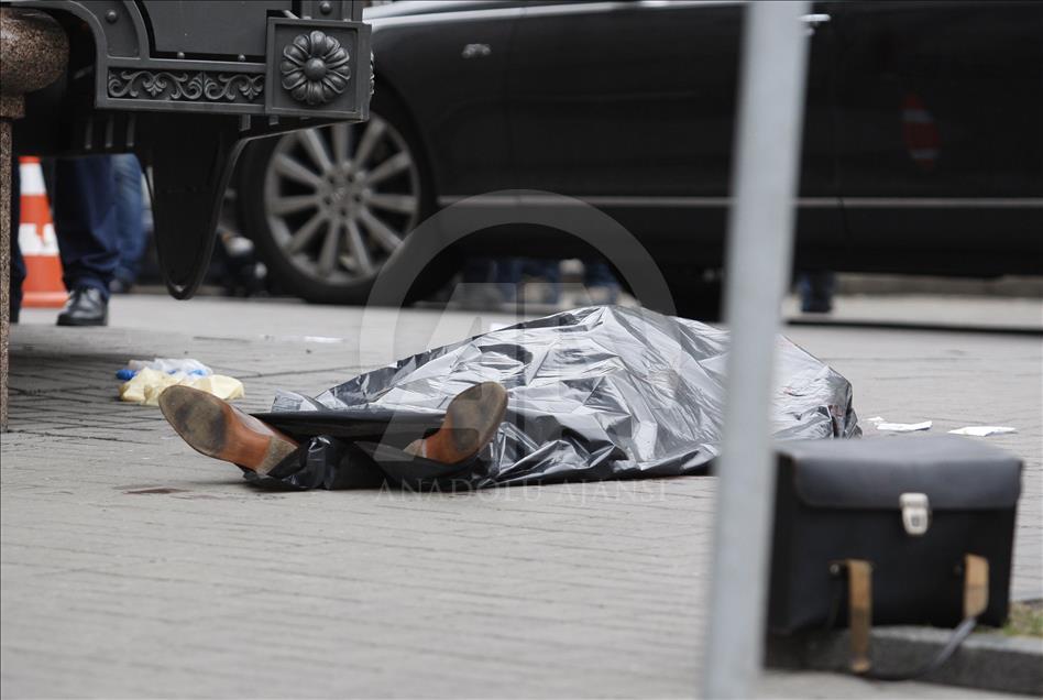 Former Russian State Duma deputy Denis Voronenkov killed in center Kiev