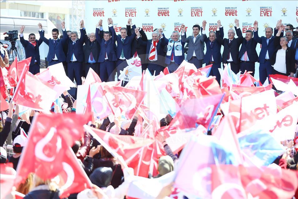 AK Parti'nin Tunceli mitingi