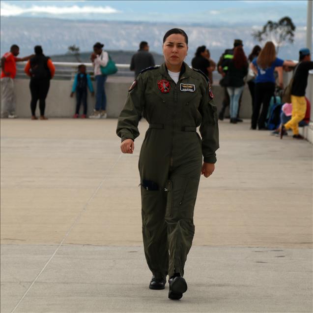 All doors opened to me: 1st Latin woman military pilot