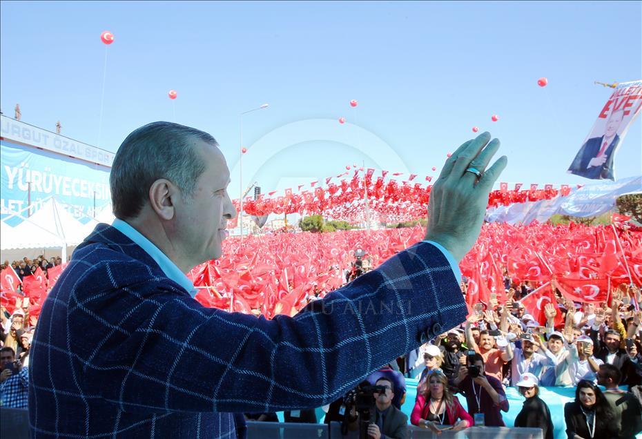 Cumhurbaşkanı Erdoğan, Antalya'da