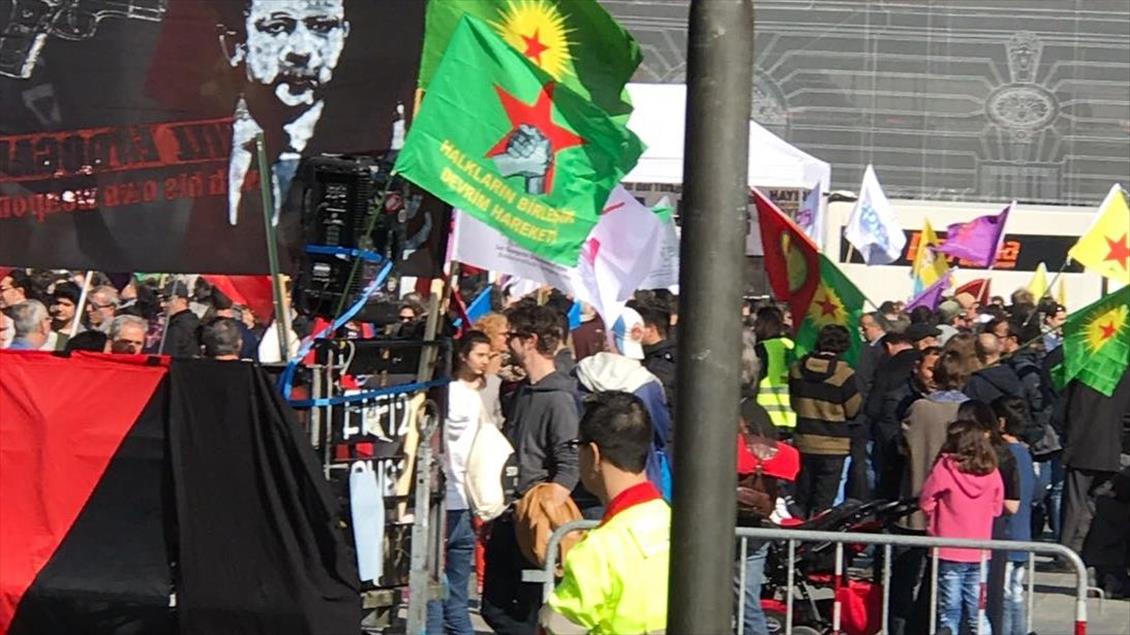 İsviçre'de terör örgütü Erdoğan'ı hedef gösterdi