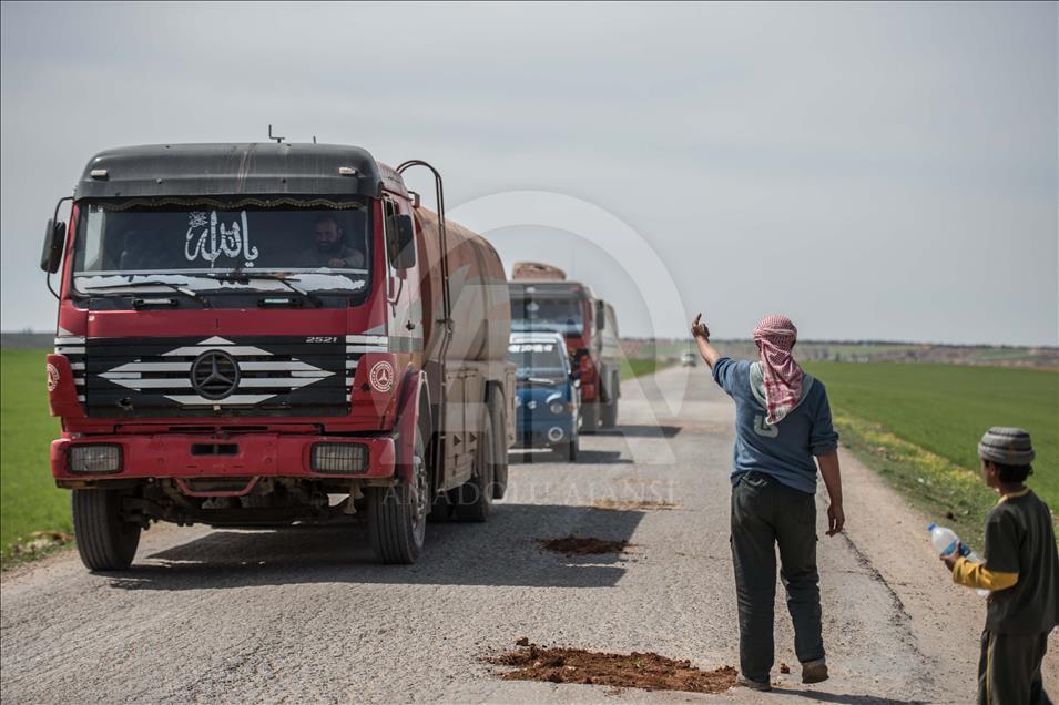 Bab'da savaşın izleri silinmeye çalışılıyor
