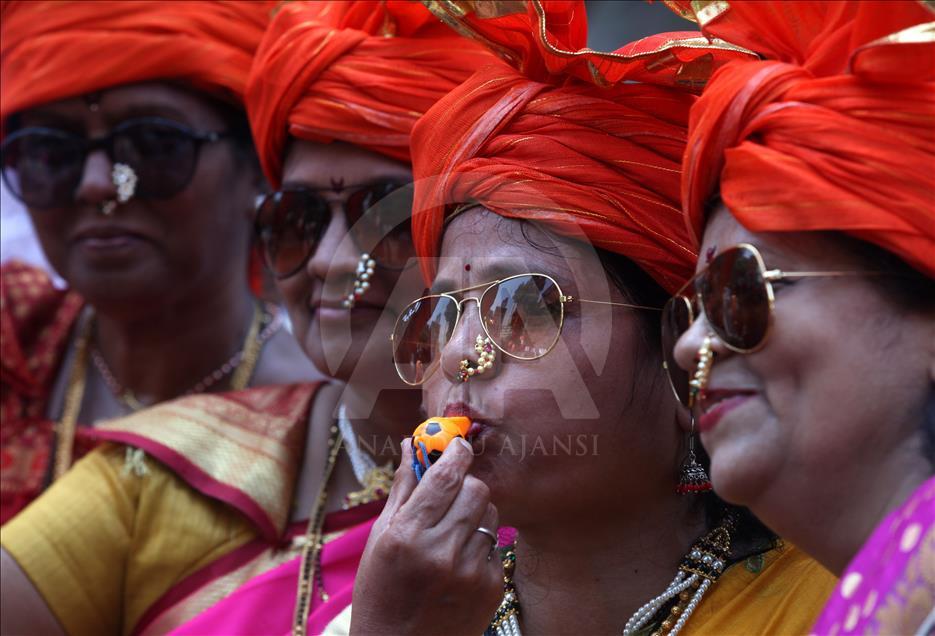 Hindistan'da Gudi Padwa Festivali