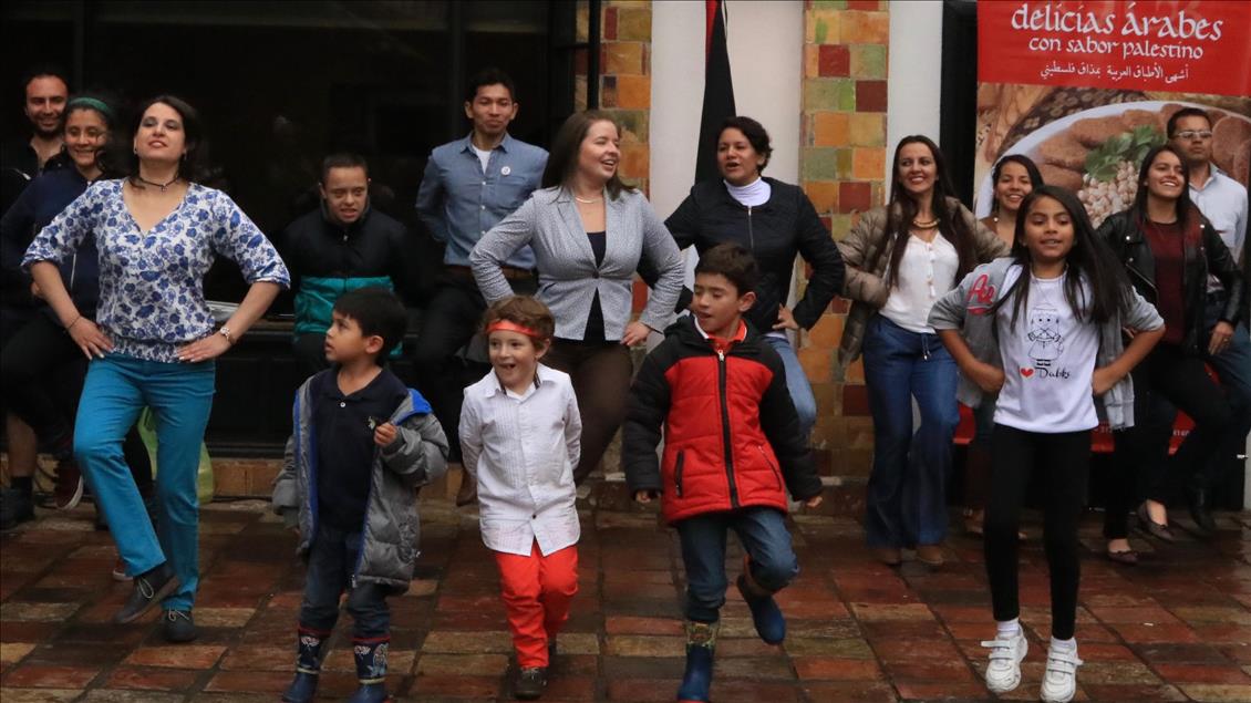 Kolombiya'da "Filistin Toprak Günü" etkinliği