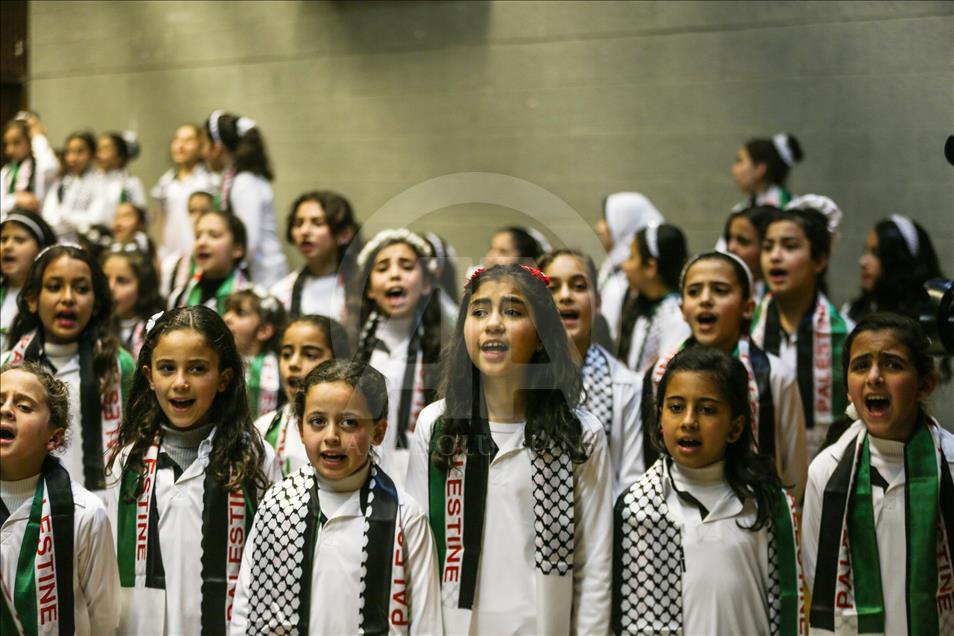 گرامیداشت چهل و یکمین سالگرد روز زمین در فلسطین