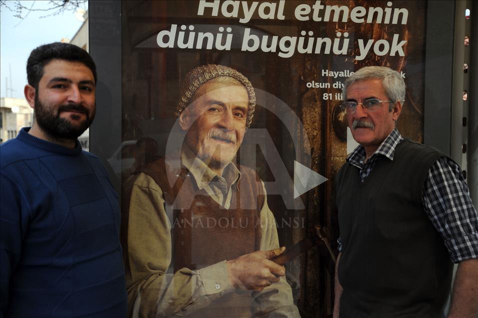 Suriyeli bakır ustası "reklam yüzü" oldu
