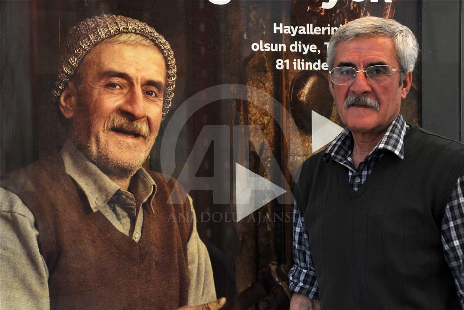 Suriyeli bakır ustası "reklam yüzü" oldu
