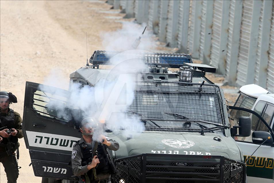 حمله نظامیان اسرائیل به فلسطینیان در راهپیمایی "روز زمین" 